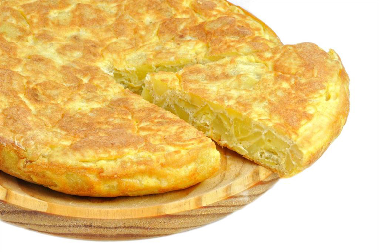 spanish-dishes-tortilla-española Spanish potato omlette