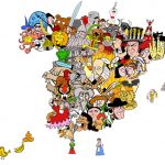 dessin représentant la culture espagnole