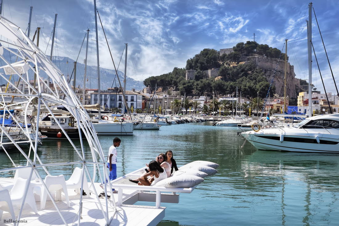 port de Dénia, costa blanca, en Espagne