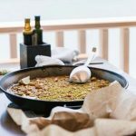 bonne paella à Dénia, sur la costa blanca, en Espagne
