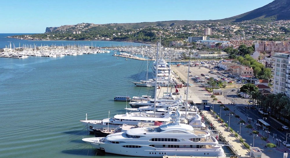 port de dénia en Espagne
