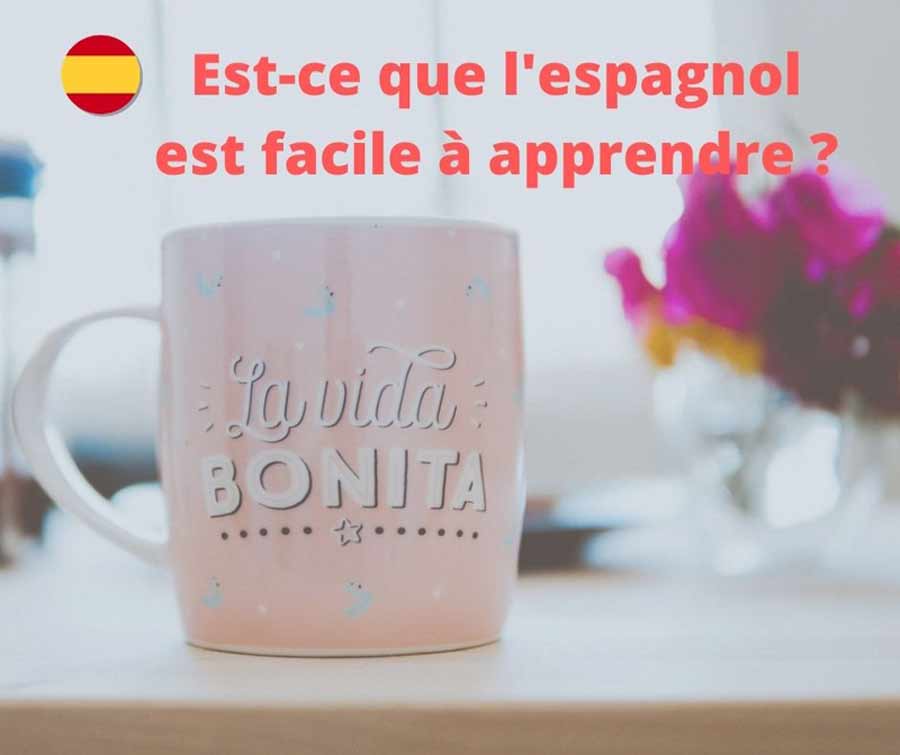 l'espagnol est facile à apparendre