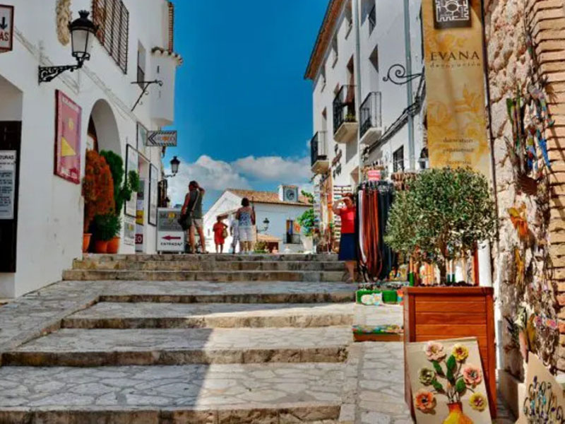 Calle de Castell de Guadalest, España