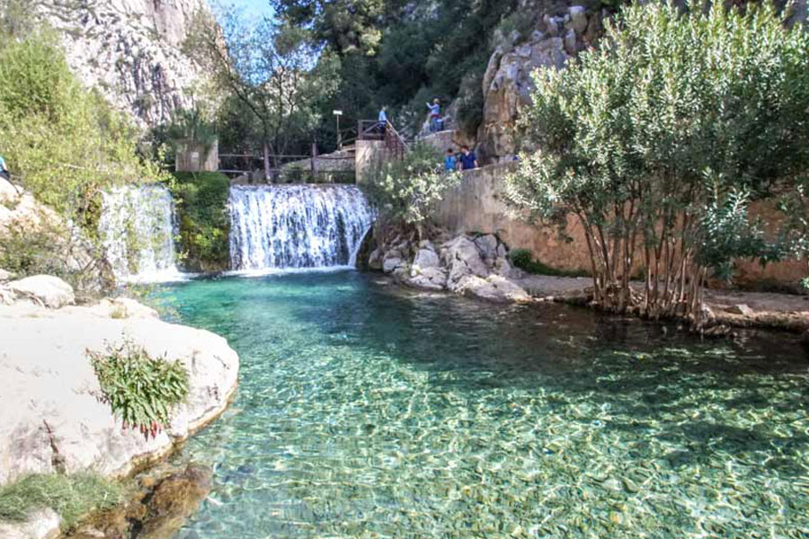 Fonts de l'Algar in Spain