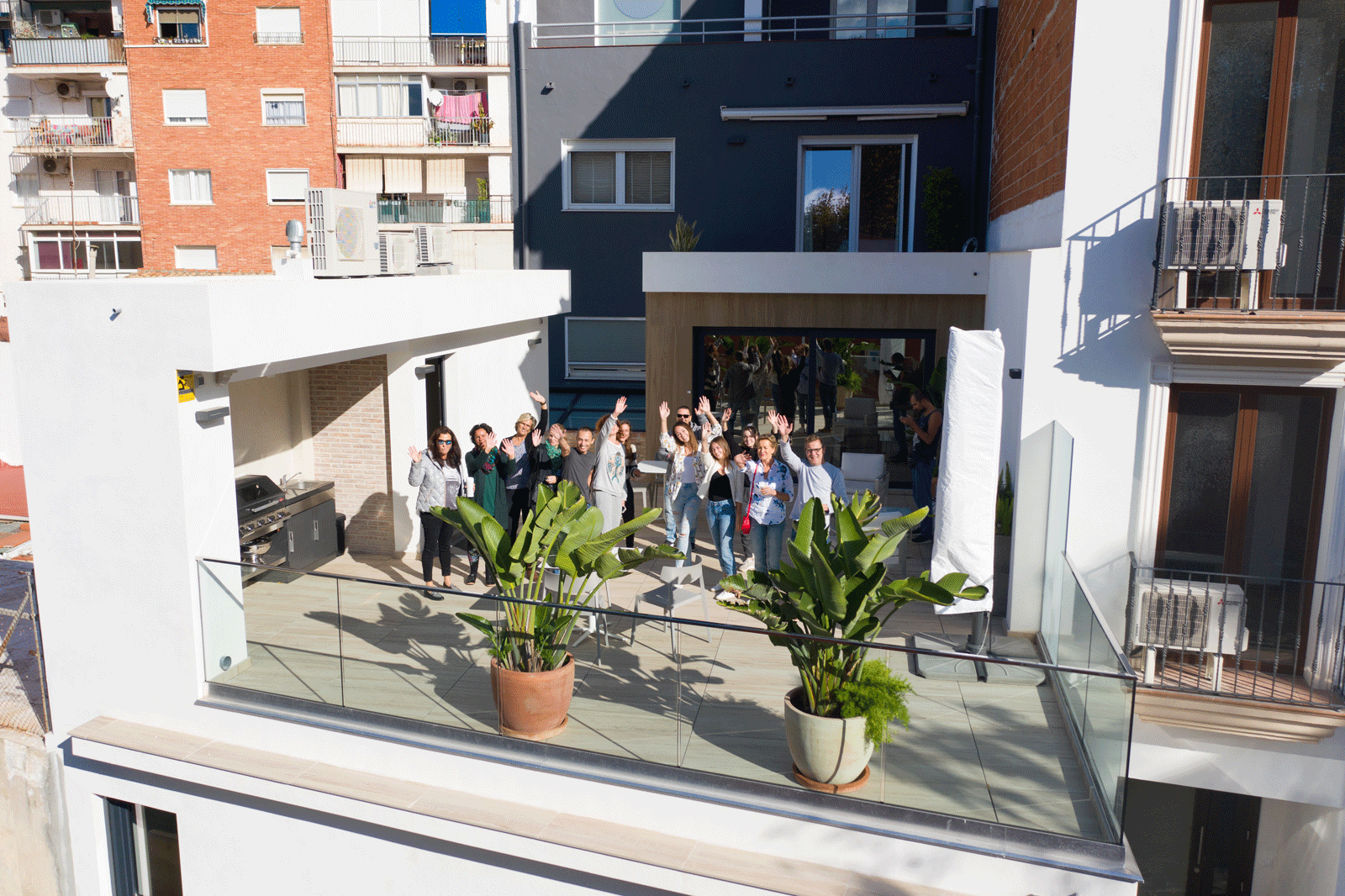 cursus spaans op het terras van de spaanse school