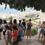 Gruppo scolastico in visita ad Altea in Spagna