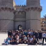 Gruppo scolastico a Valencia, Spagna