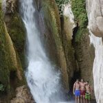 Studenti a Fonts de l'Algar in Spagnav