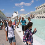Gruppo scolastico a Valencia, Spagna