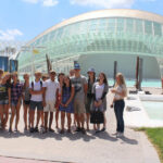 Gruppo scolastico a Valencia, Spagna
