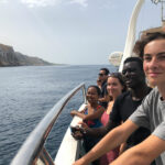 Excursion en bateau pour un groupe scolaire à Javea Espagne