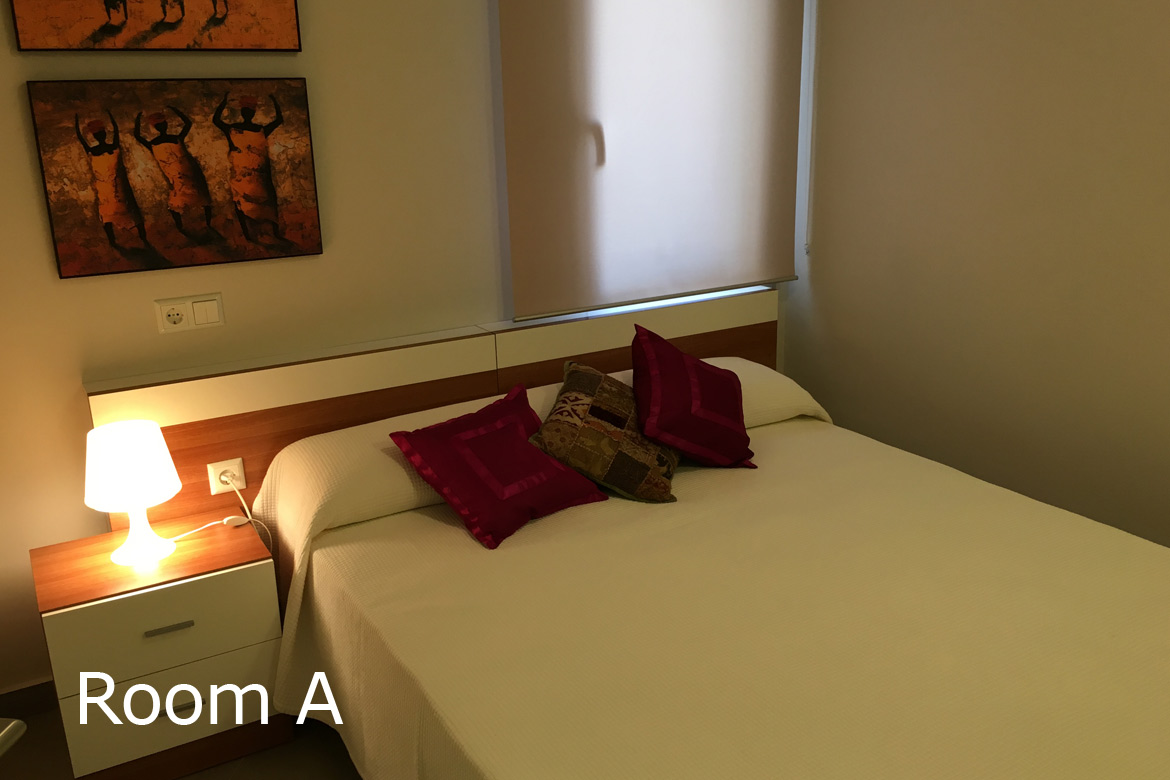 Room A of the flatshared for students