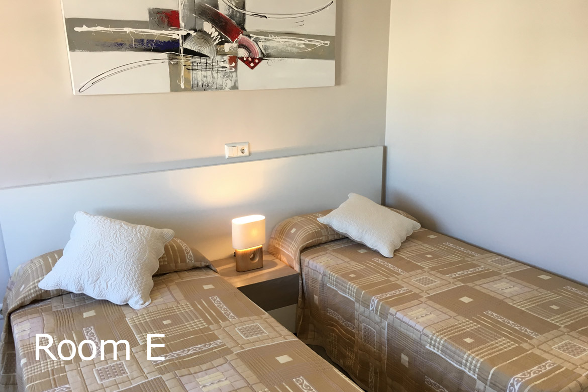Room E of the flatshared for students