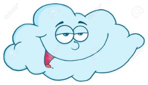 Illustration einer Wolke