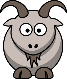 Illustration einer Ziege
