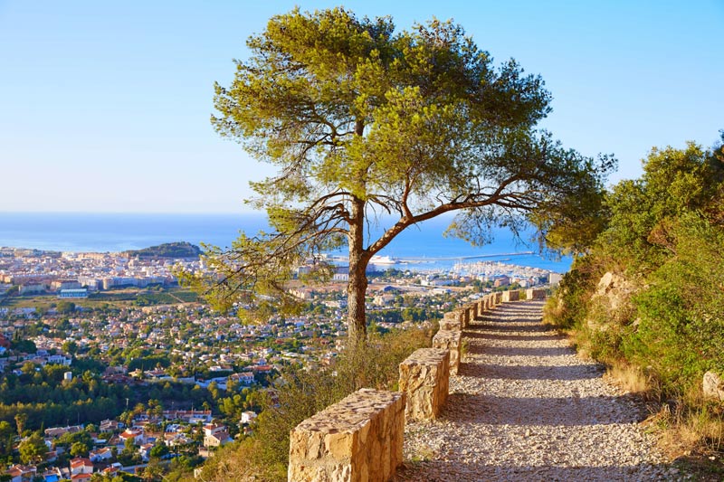 wandern in spanien am mongo