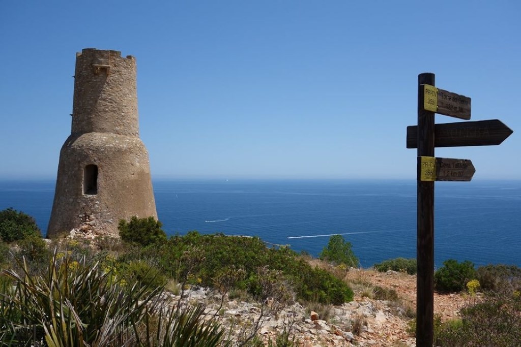 Ruta de la Torre del Gerro en Denia