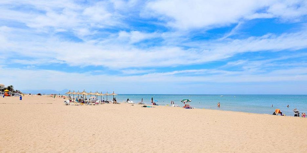 Plage de les Marines à Denia
